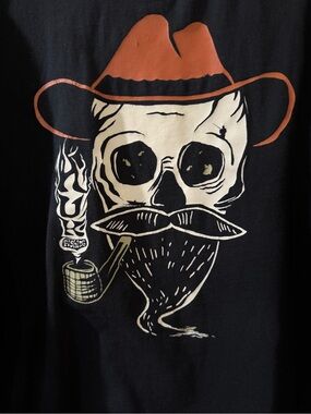 HUK Men’s Rodeo Skull Performance Fishing T Shirt Men's XXL